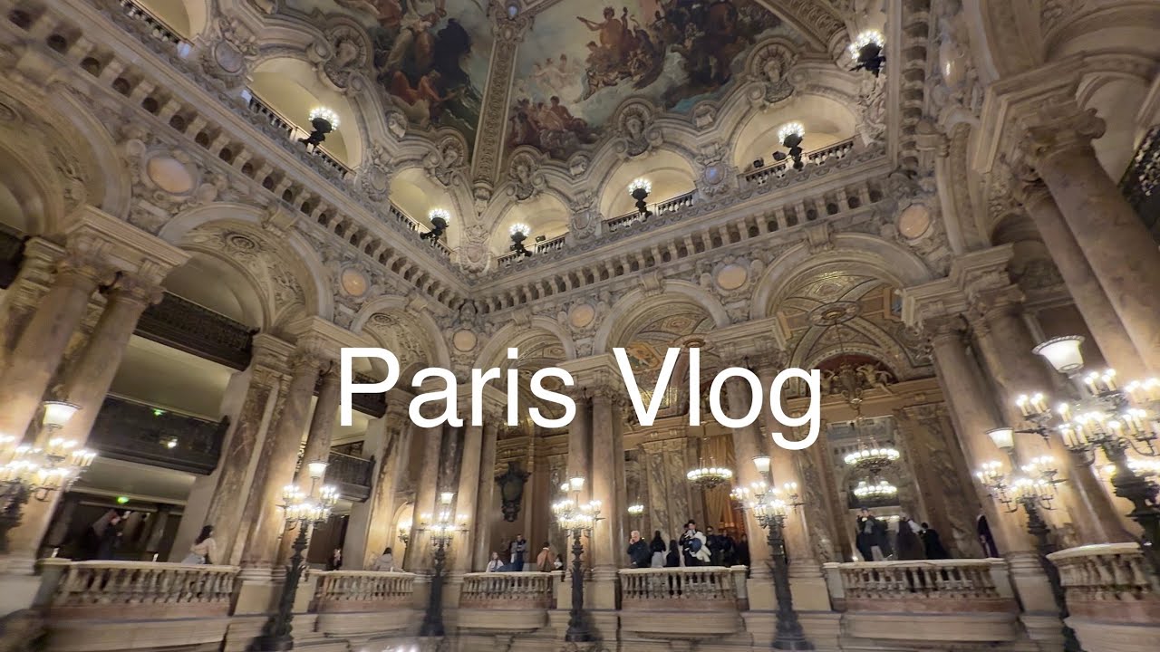 Paris Vlog 🇫🇷 | Ep. 5 Opéra Garnier 🏛️ + Jellycat Pâtisserie 🧸 + more Christmas vibe in Paris 🎄