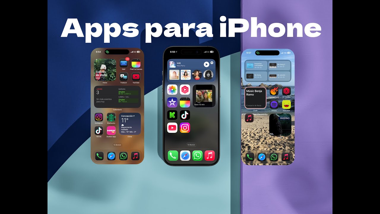 😁 📱 Apps que tengo en mi iPhone 16 📱💙