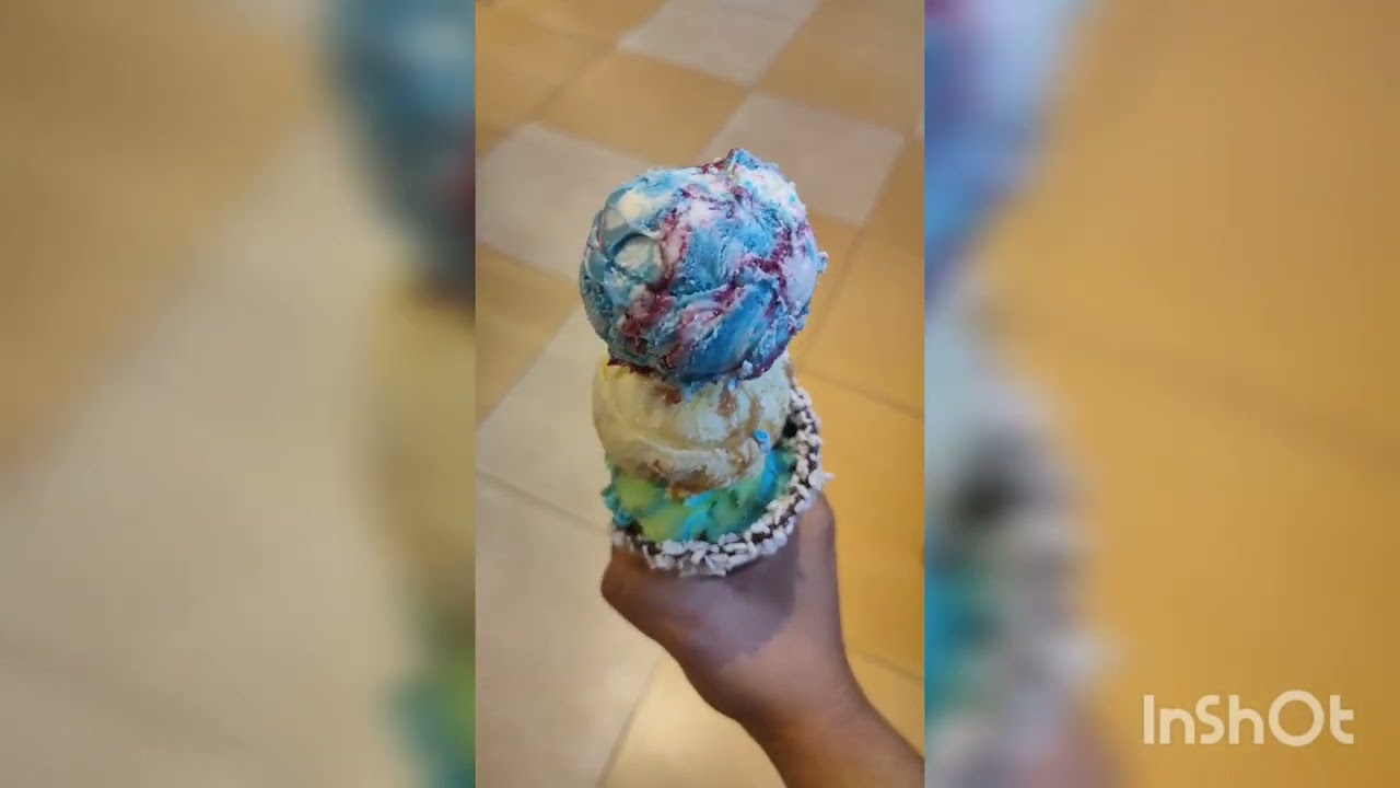 Triple Scoop Ice cream from Baskin Robbins ❤️