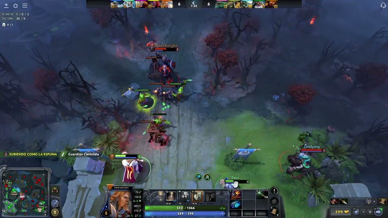 Dota 2 Omni off, manqueando ando