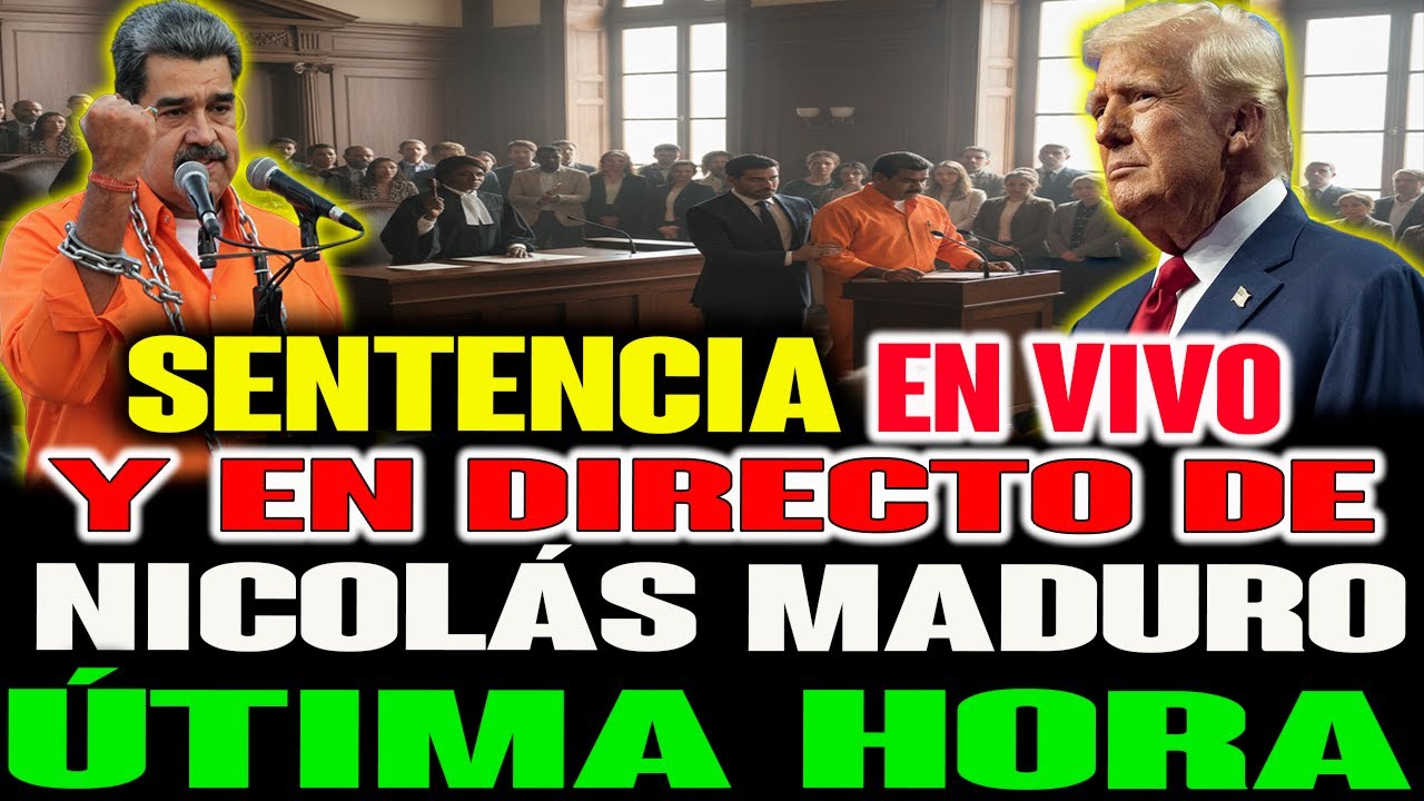 &iexcl;URGENTE! 🚨 NADIE ESPERABA LO QUE ACABA DE PASAR CON DONAL TRUMP TRAS LA SENTENCIA DE NICOLAS MADURO