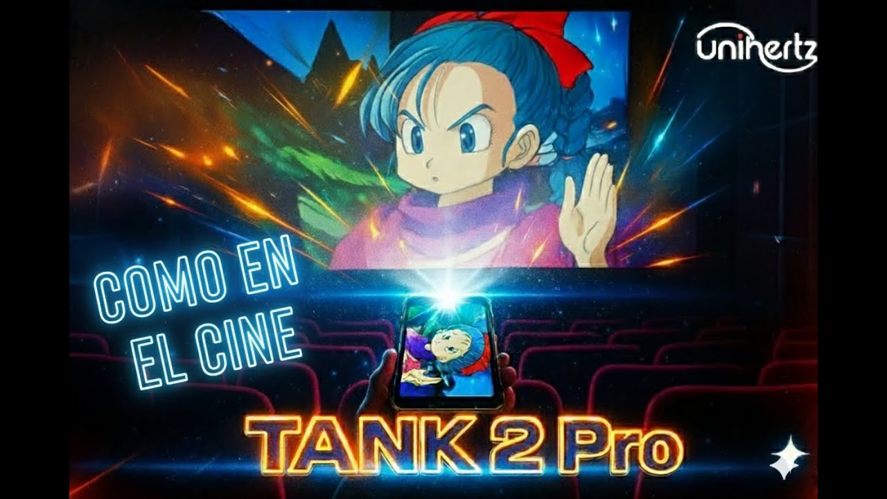 El TANK 2 PRO es un CINE PORTÁTIL INDESTRUCTIBLE #8849 #unihertz #android #cine #smartphone #potente