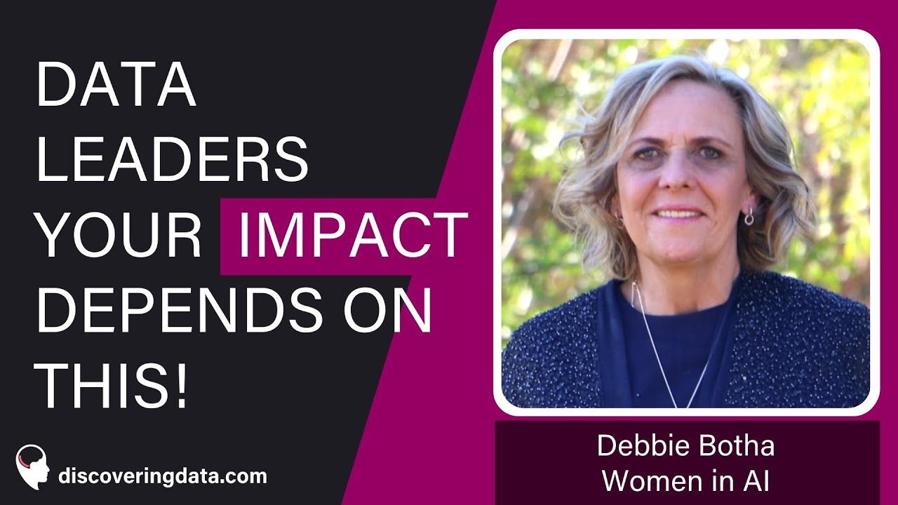 Data leaders YOUR IMPACT depends on this
