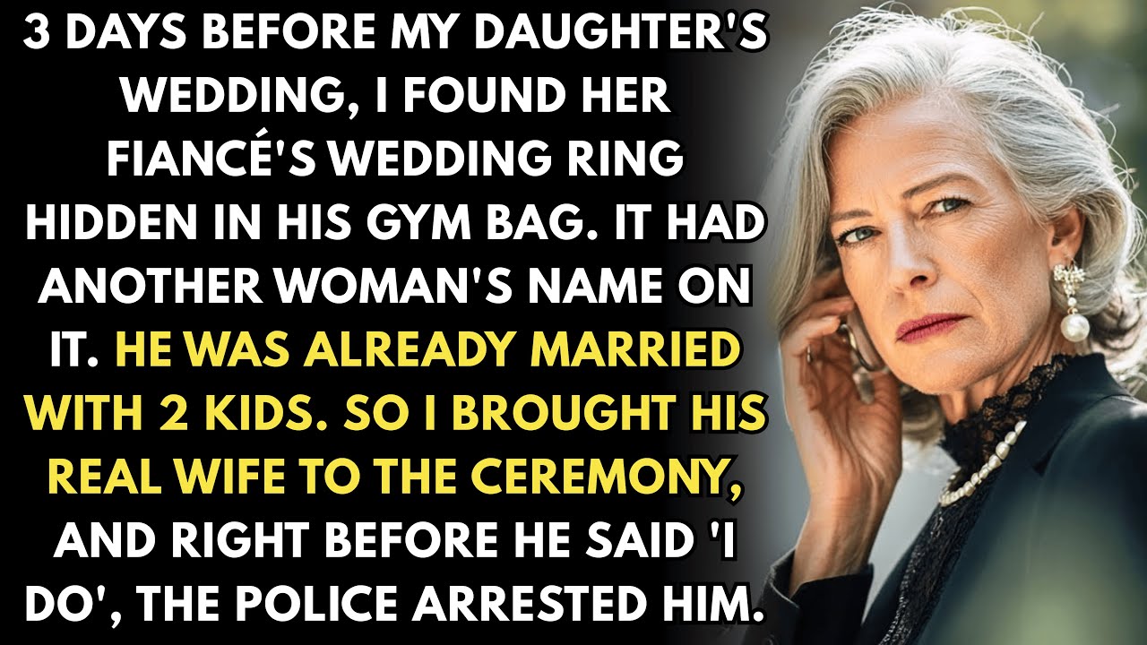 I FOUND MY DAUGHTER'S FIANCÉ'S WEDDING RING 3 DAYS BEFORE THE WEDDING, WHAT I DID NEXT DESTROYED HIM
