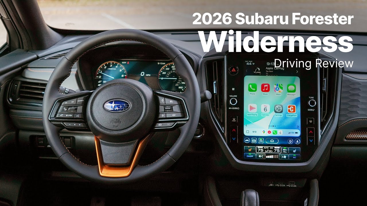 Subaru Forester Wilderness 2026 года | Обзор вождения