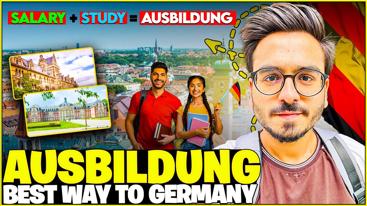 Ausbildung in Germany 2025 Explained | No Blocked Account + Salary While Studying