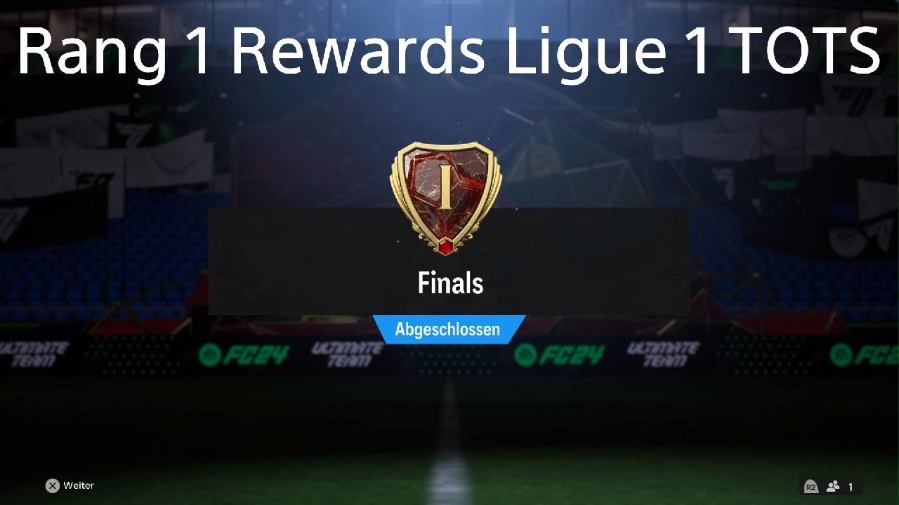 Rang 1 Rewards Ligue 1 TOTS RTG Account 🔥♥️