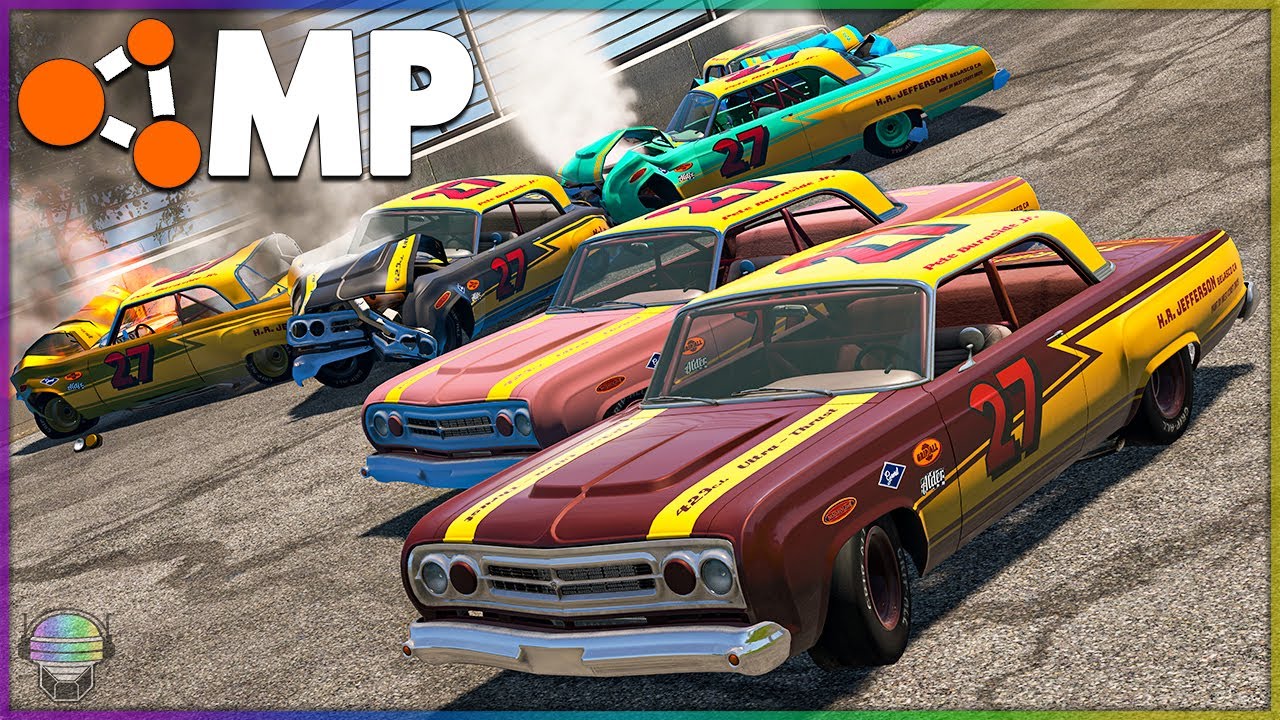 КЛАССИЧЕСКИЙ NASCAR И ТРАКЦИЯ Trophy Truck на BeamMP! [при участии S1apSh0es, CodyHGaming и других!]