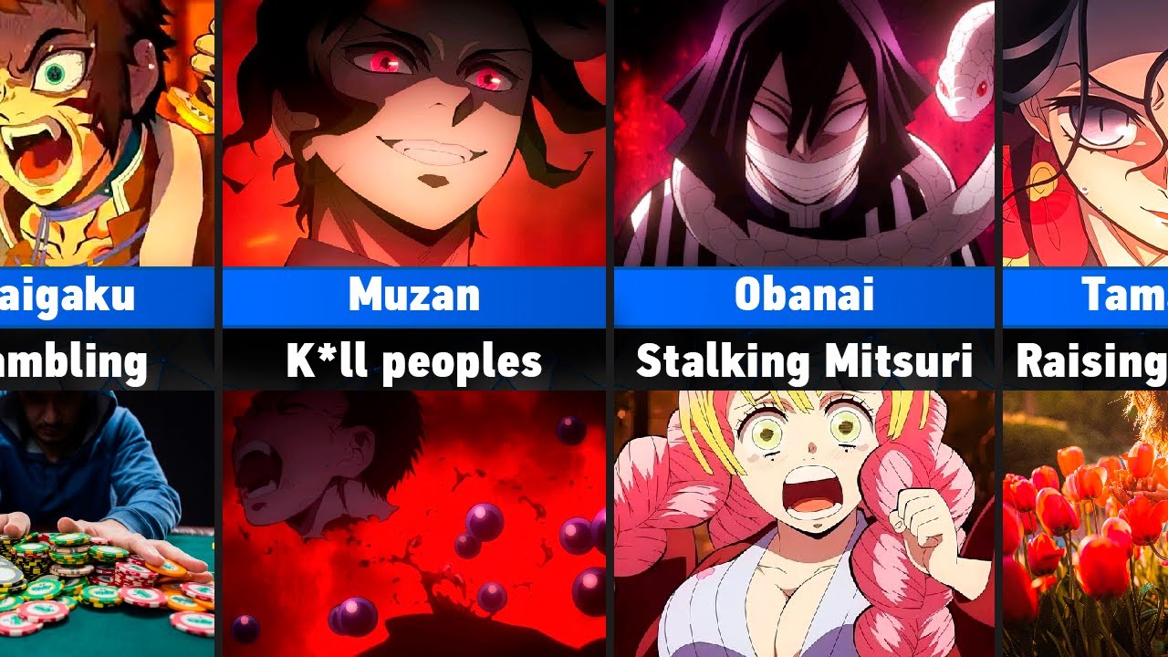 HOBIES of Demon Slayer Characters