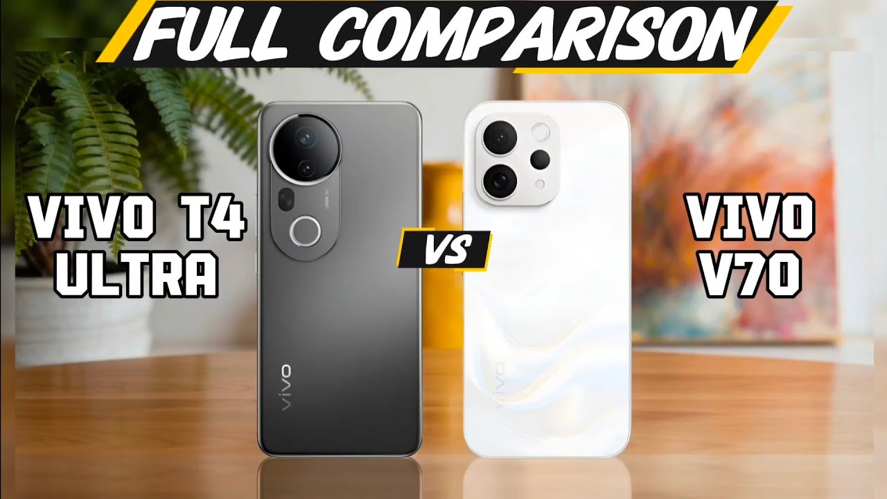 Vivo T4 Ultra vs Vivo V70 ⚡ || Which one is best🤔? Let's find out 🕵️?...