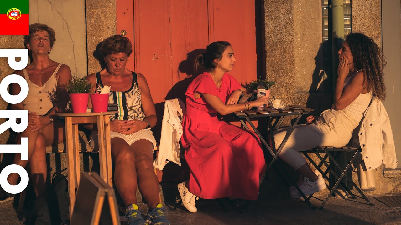 RELAXING POV SUNSET STREET PHOTOGRAPHY IN PORTUGAL 🇵🇹