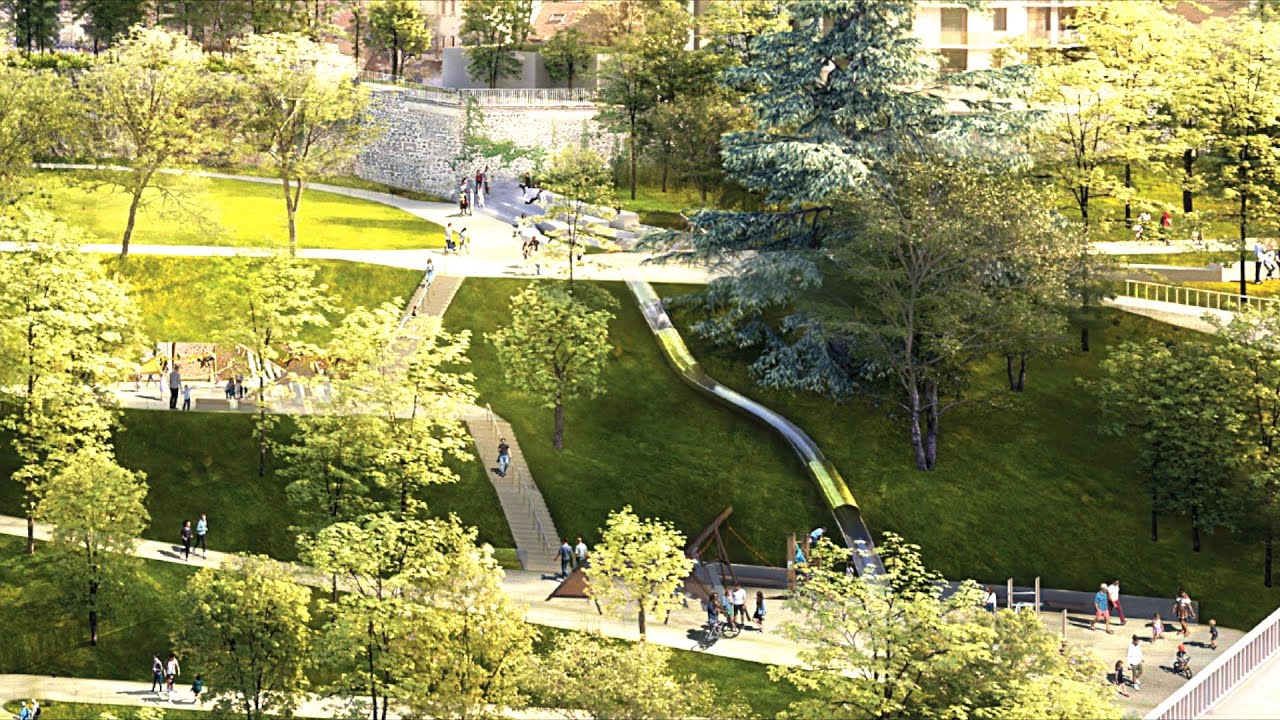 Parc de la Muraille : Un trait d'union entre Saint-Jacques et le cœur de ville