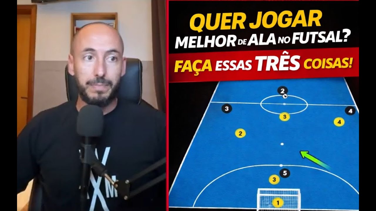 QUER JOGAR MELHOR DE ALA NO FUTSAL? FAÇA ESSA TRÊS COISAS!