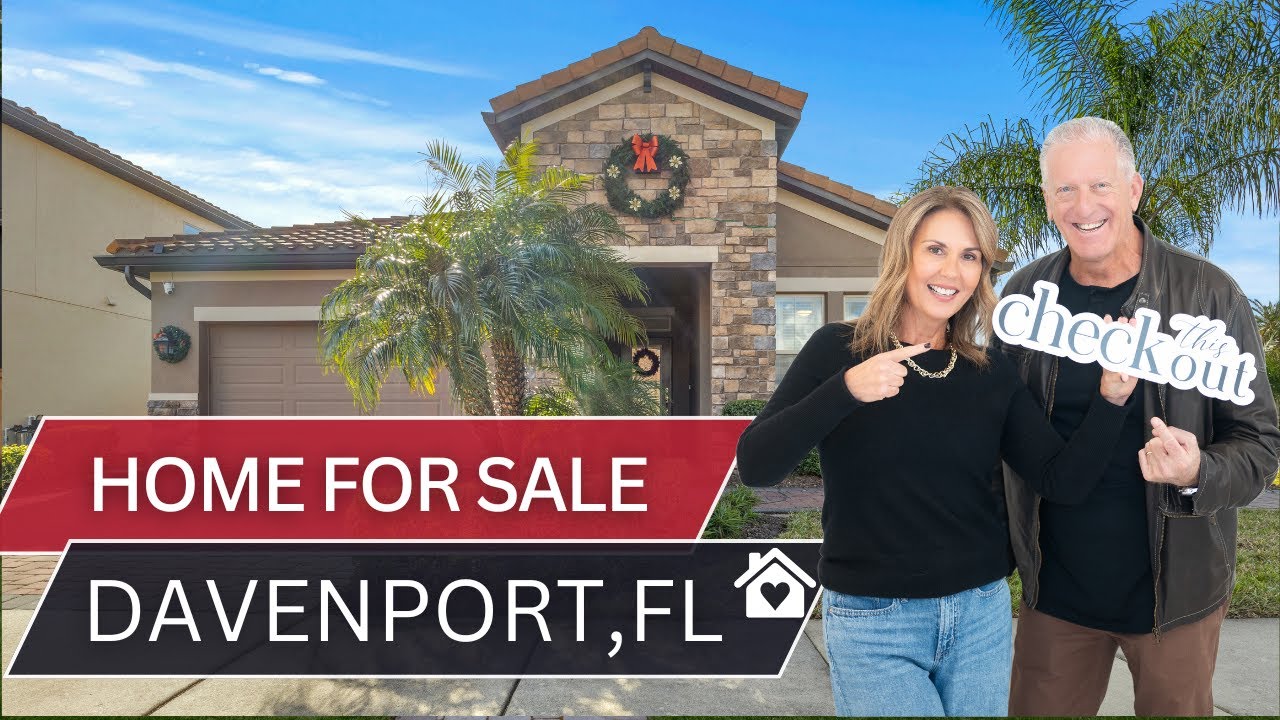 For Sale!!! 4 bedroom 3 bath former Emerald Model,  Providence Golf Club Davenport, FL