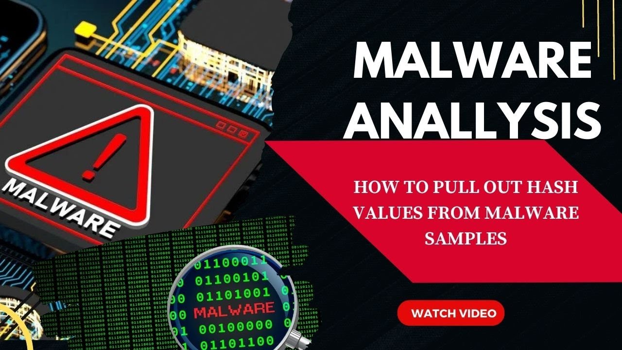 How to Pull Out Hash Values from Malware Samples | Malware Analysis | Craw Security