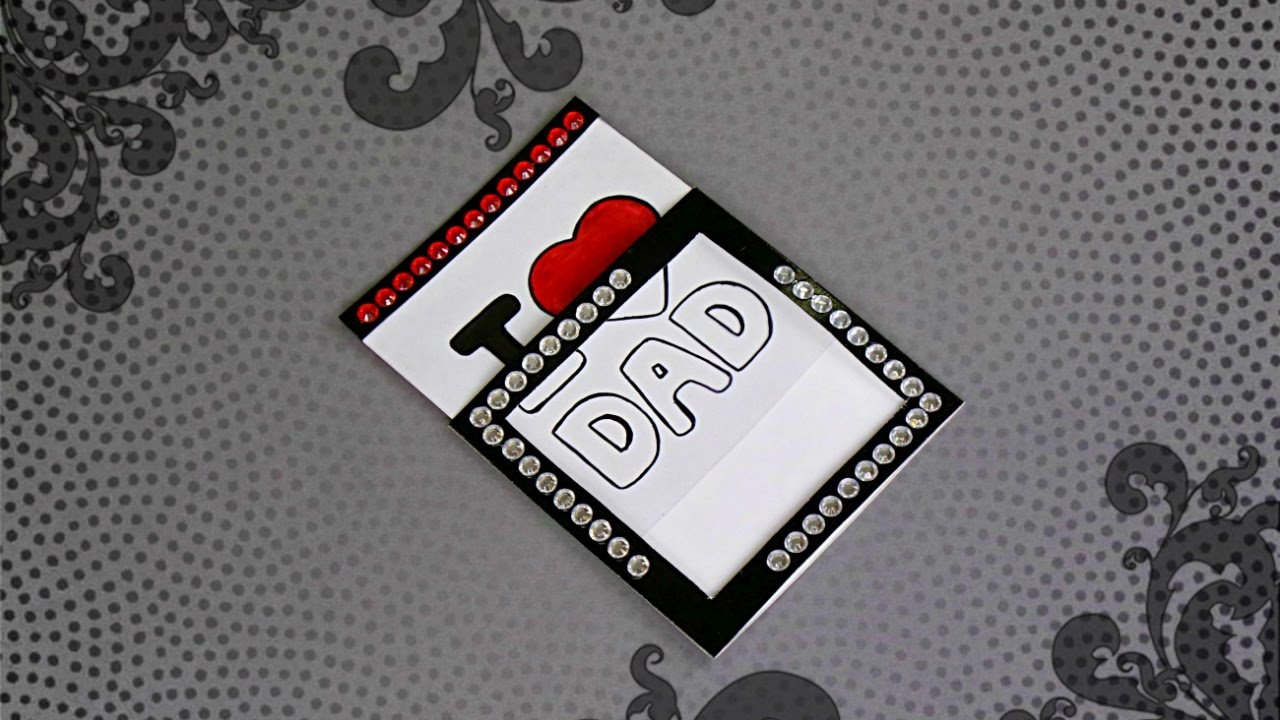 DIY MAGIC CARD FOR FATHER'S DAY (CARD FOR DAD) / GIFT IDEAS