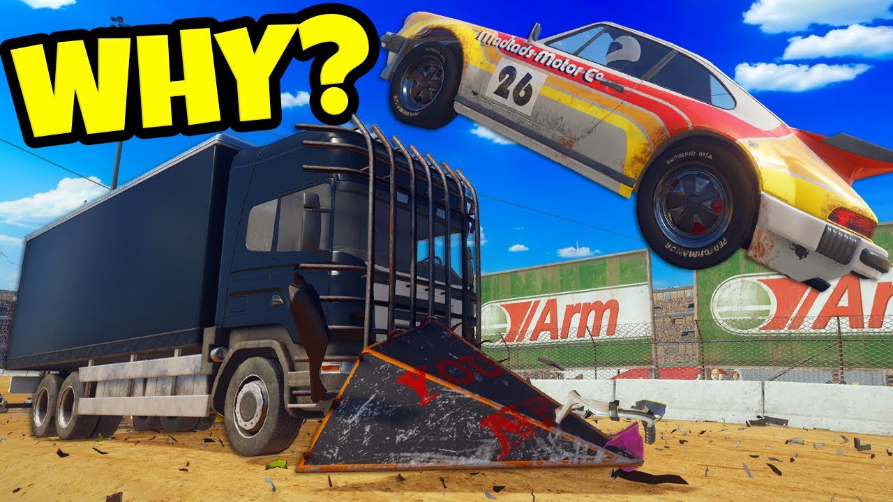 INSANE Porsche Race on the Most DESTRUCTIVE Tracks in Wreckfest!