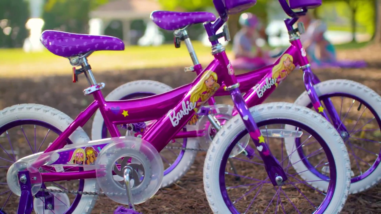 Dynacraft 16&rdquo; Barbie Bike :15 Commercial