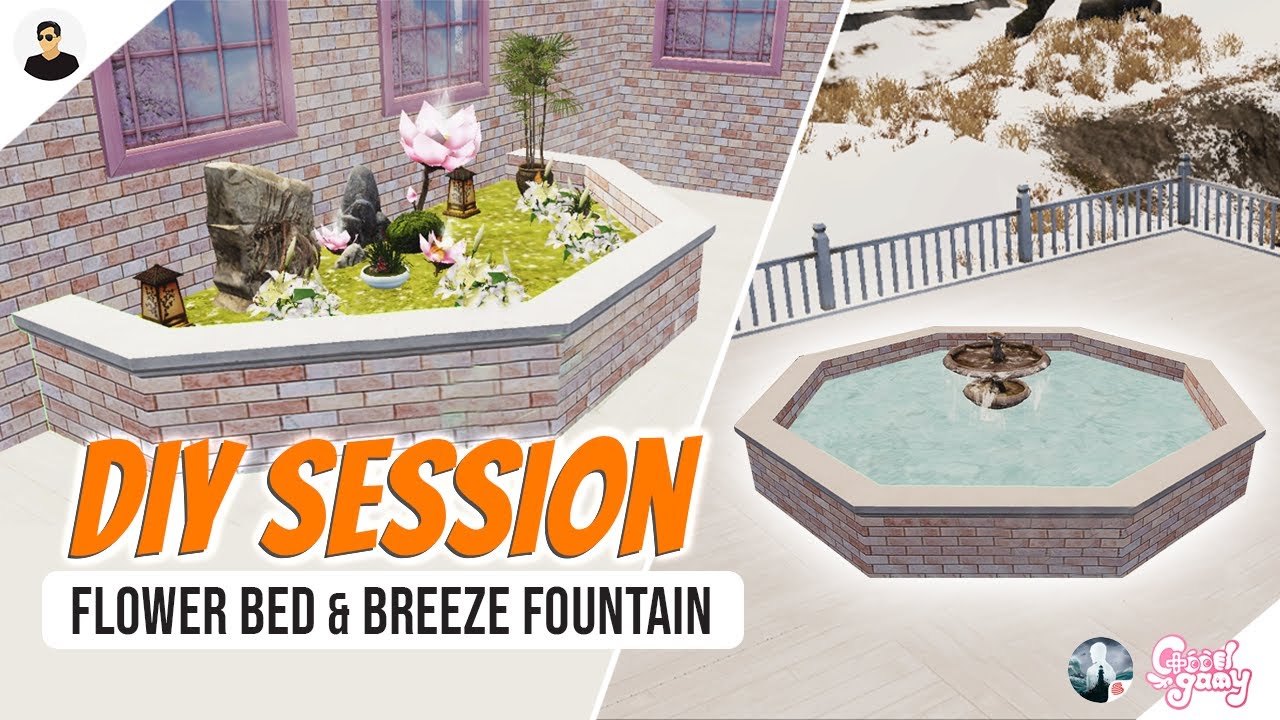 LifeAfter: DIY Flower Bed & Breeze Fountain | DIY SESSIONS