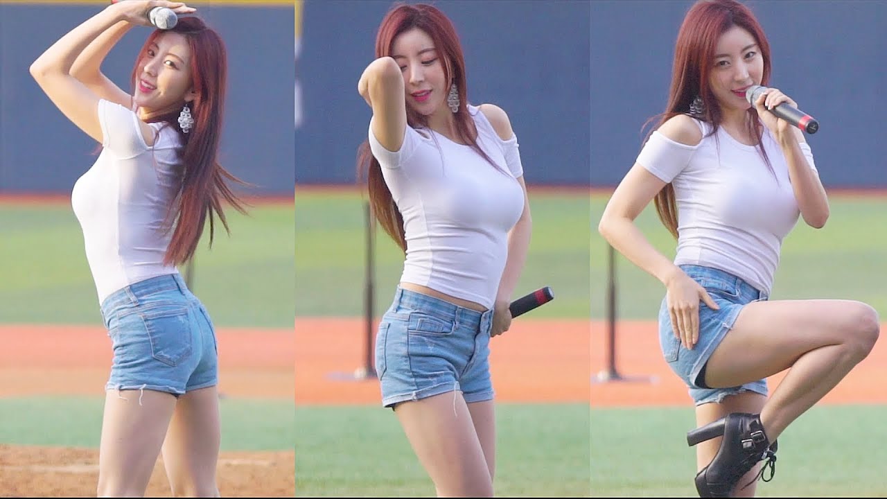 180329 목동 독립야구리그 개막식 축하공연 - 블라블라(Blah Blah) '참 잘했어요(Good Job)' 은유리 직캠(FanCam)