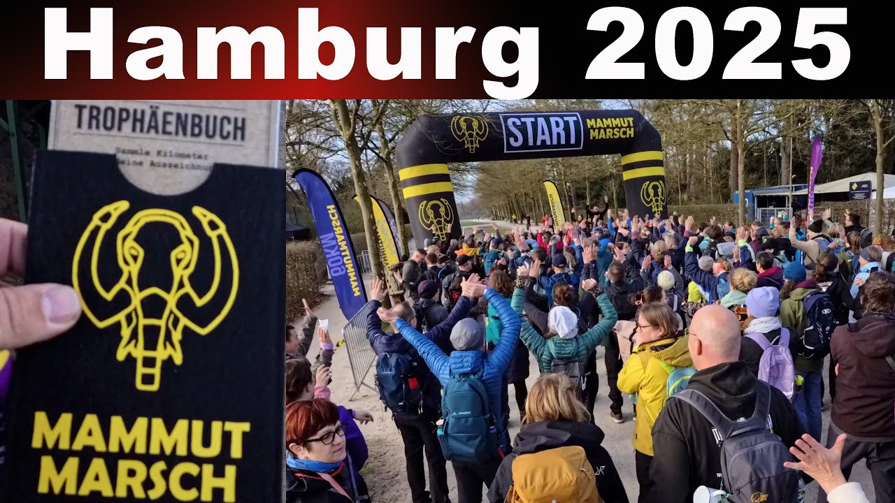 Mammutmarsch Hamburg 42 Km Extrem schön