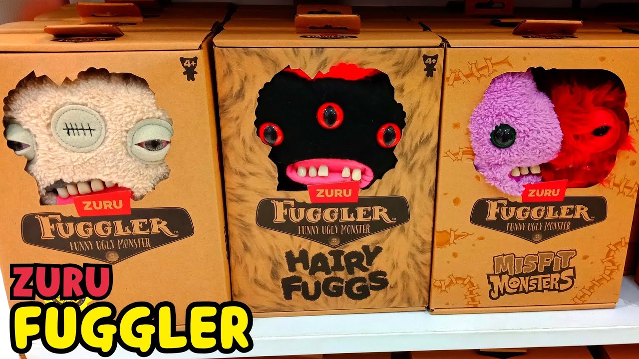ZURU FUGGLER - FUNNY UGLY MONSTER - REVIEW BONEKA MOSTER GIGI