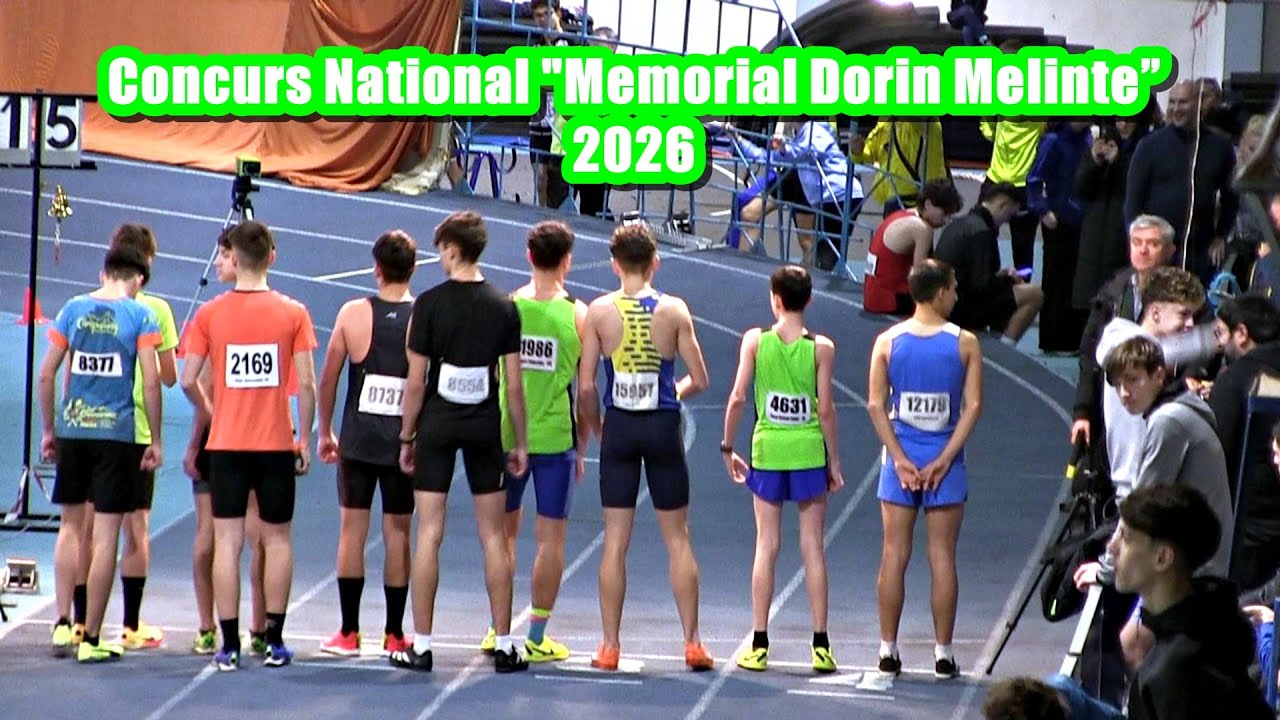 Atletism Bacau: 3000 M Baieti, U18 / Concurs Național 