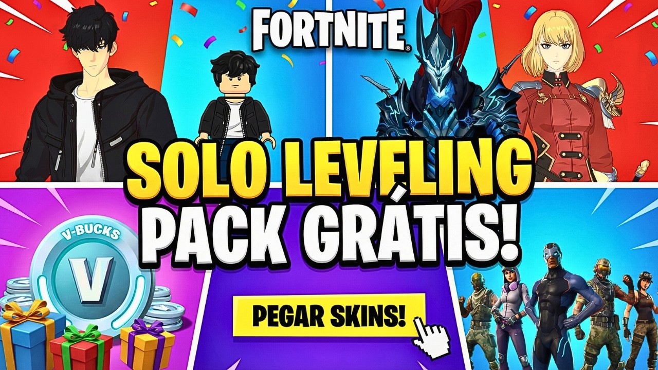 Pegue a sua Skin Favorita de Graça HOJE (Pelo Celular) 📱