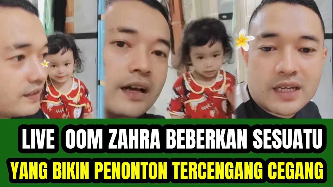 LIVE OOM ZAHRA BEBERKAN SESUATU TENTANG ZAHRA ‼️BIKIN PENONTON TERCENGANG CENGANG !