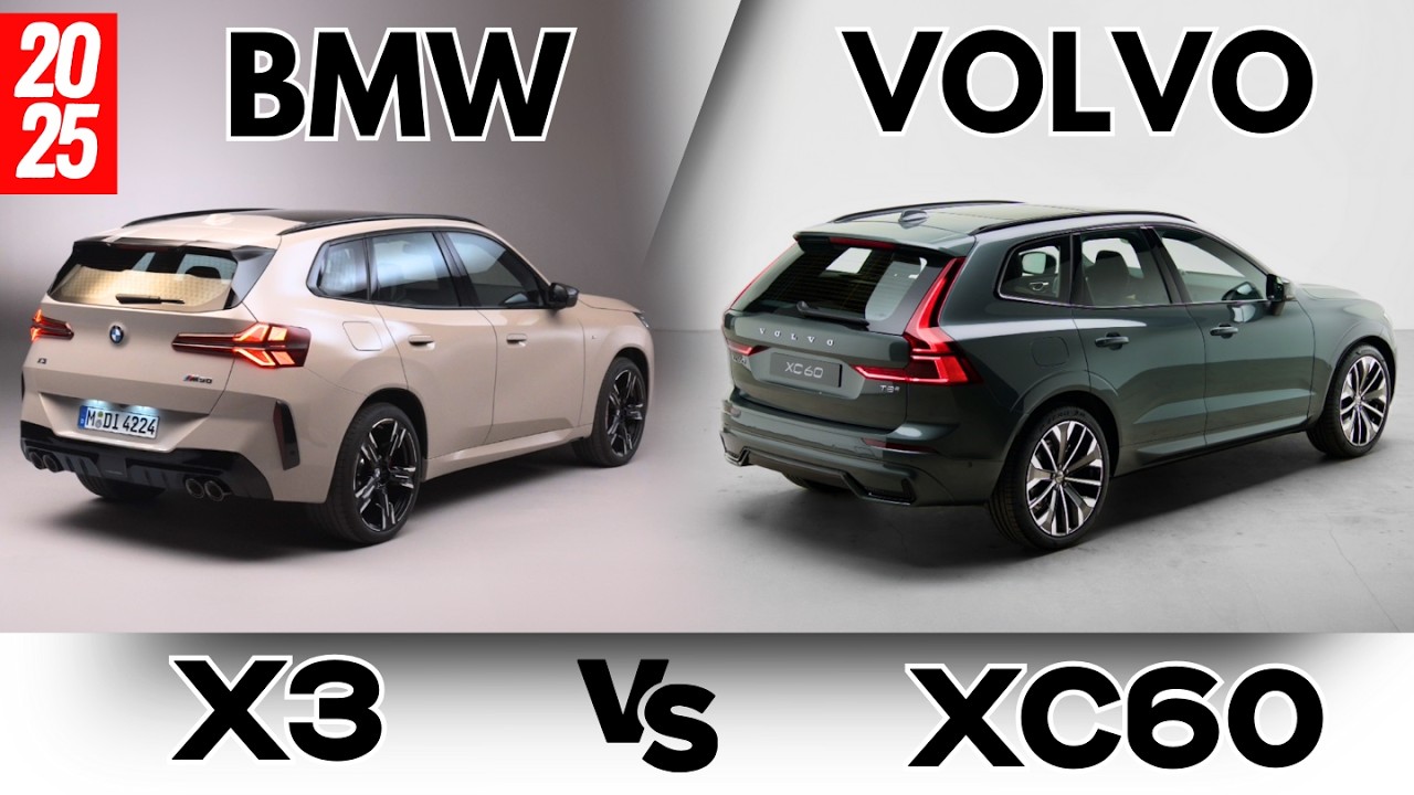 Обновленный Volvo XC60 против BMW X3 — кто победит?