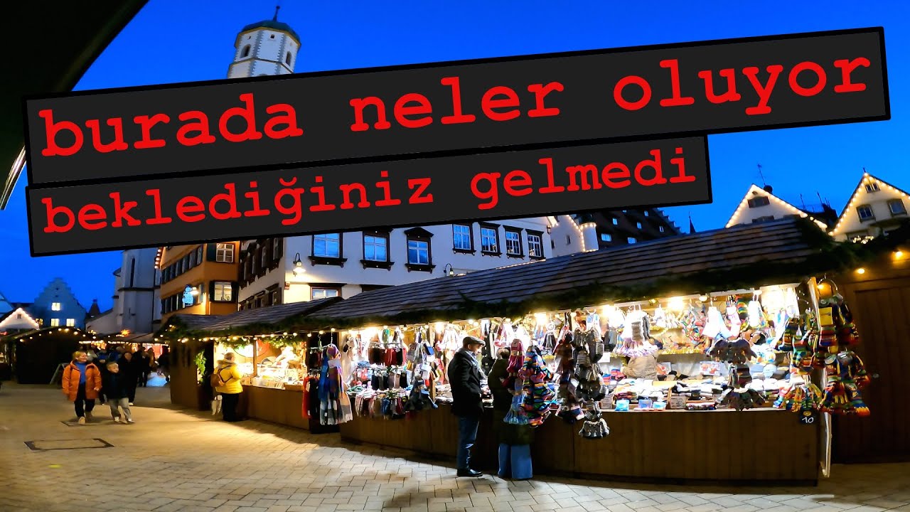 Almanların yaptığı doğrumu burada neler oluyor Almanya'da keyifli bir **walking tour** yapıyoruz.