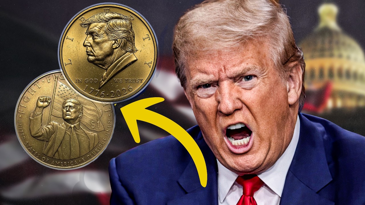 Минфин представил отвратительные новые доллары и монеты с Трампом