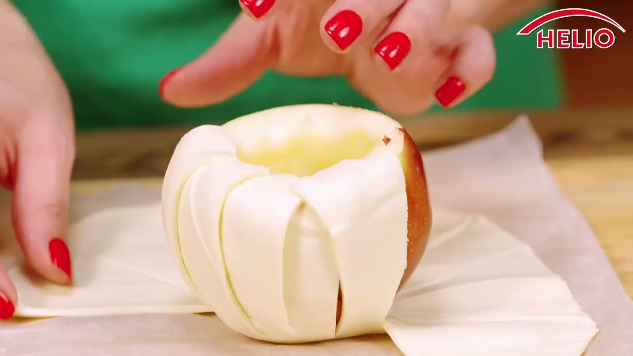 Pieczone jabłka z masą makową HELIO