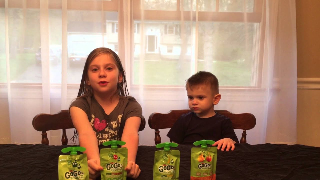 Crazy Kids Reviews - Healthy Treat -   GOGO Squeez