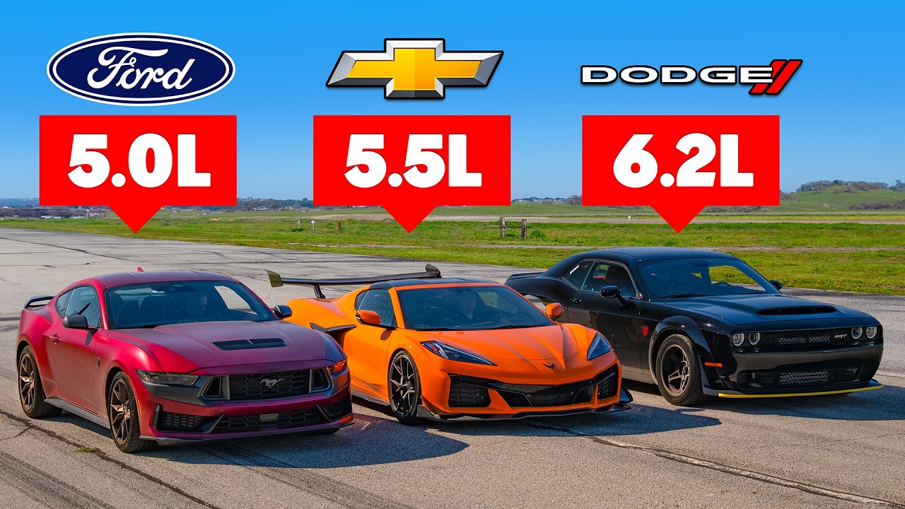 Kto robi najlepsze V8? 🇺🇸 WYŚCIG