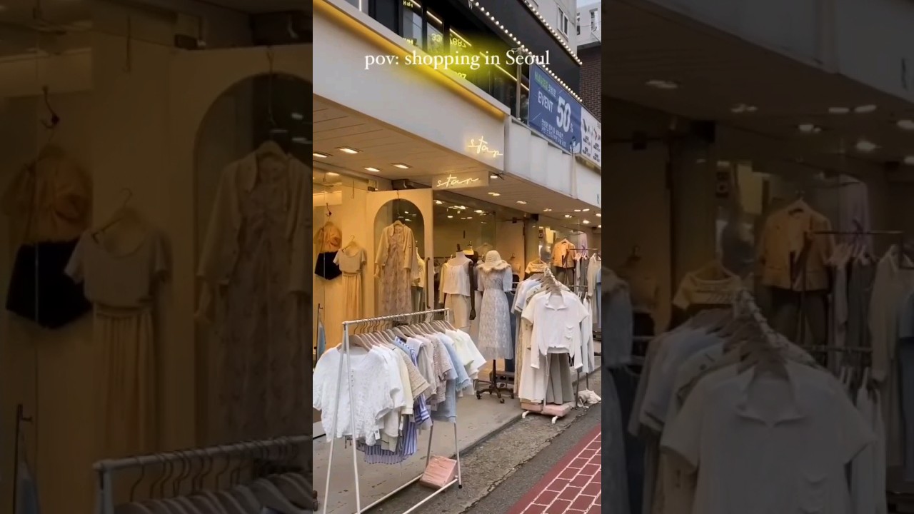 Shopping in seoul🇰🇷|shopping vlog in korea|Korean fashion🇰🇷#shoppinginkorea#koreanfashion #seoullife