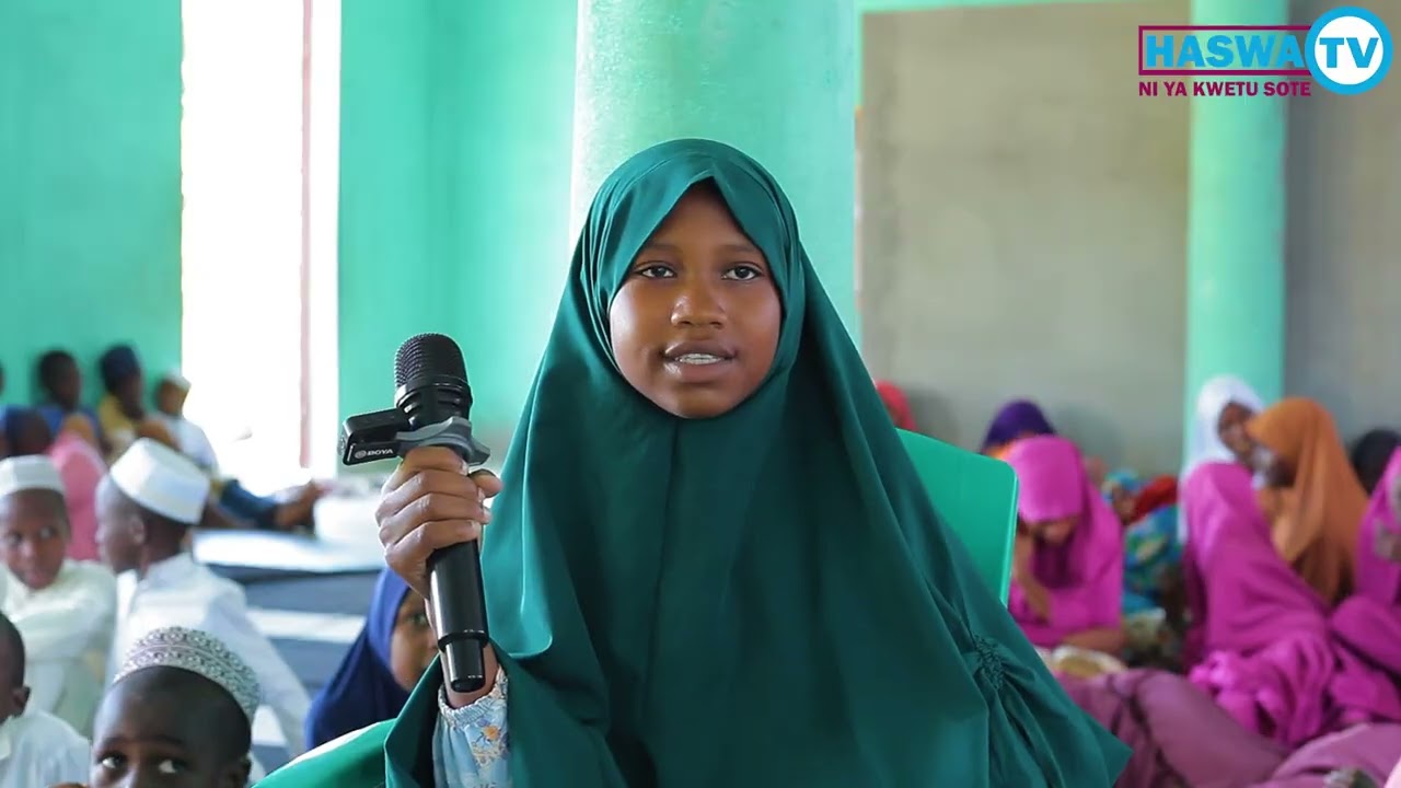 MASHINDANO YA QUR AN JUZUU SABA WASICHANA KATA YA KILINDONI