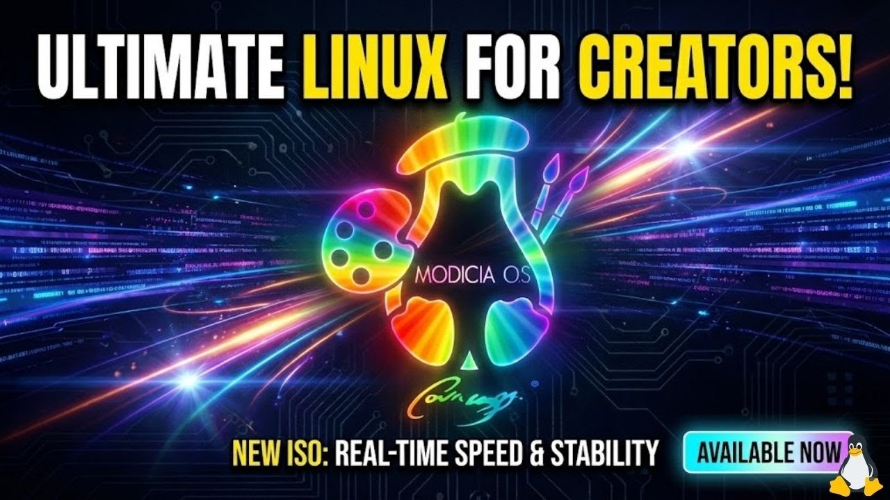 Modicia OS | The PERFECT Linux Distro for Creators? (2026 Review)