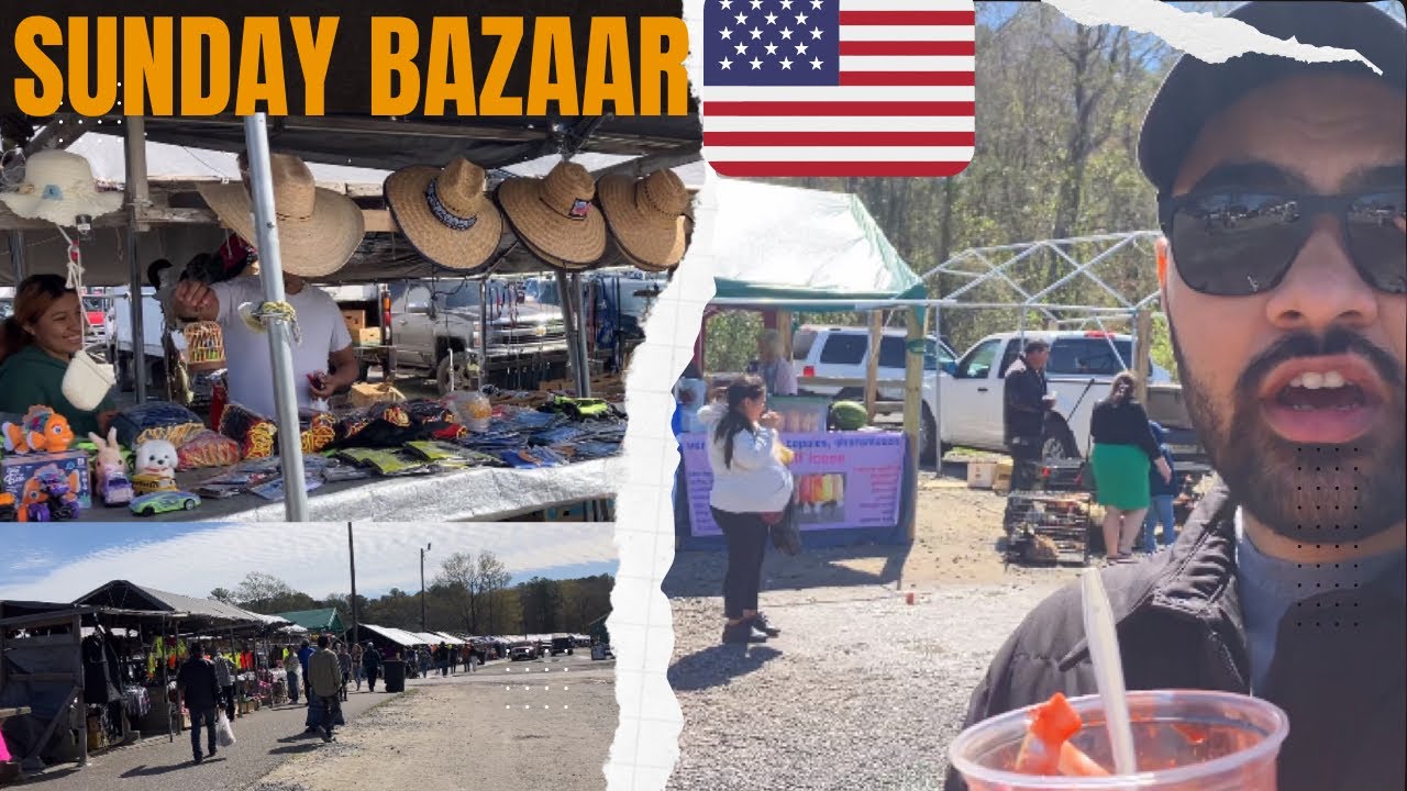 America Sunday Bazaar| USA Farmer Market | Yeh Hai America का रविवार बाजार | America Chor Bazaar