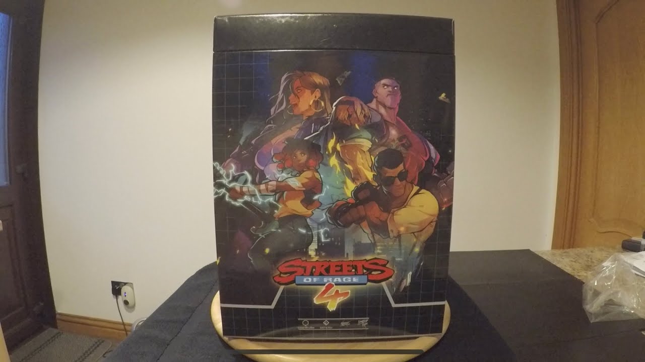 Streets Of Rage 4 Collectors Edition Unboxing - Limited Run Games
