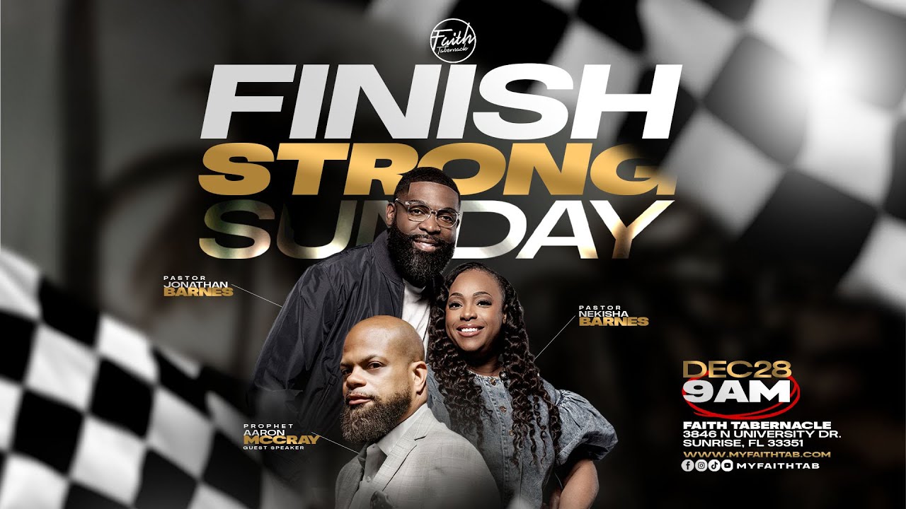 FAITH TABERNACLE - SOUTH FL • PROPHET AARON MCCRAY • 12.28.25
