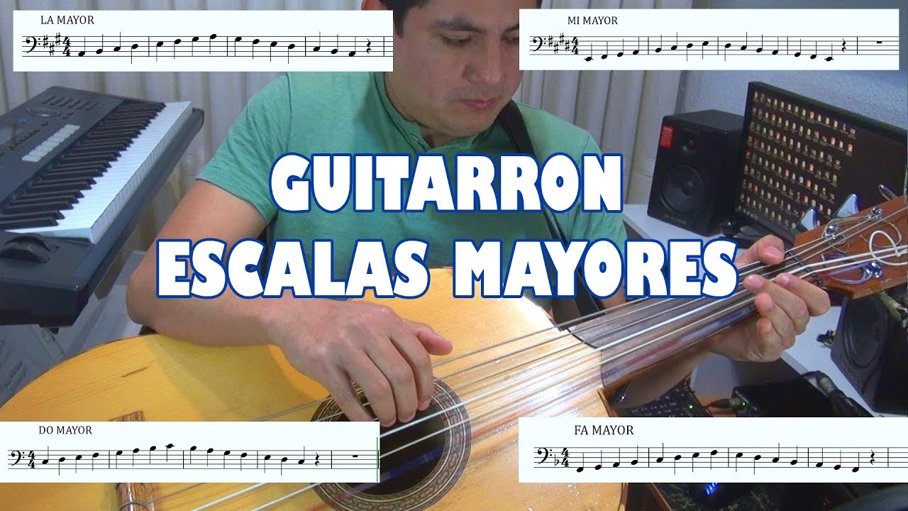 GUITARRON MEXICANO - 7 ESCALAS MAYORES