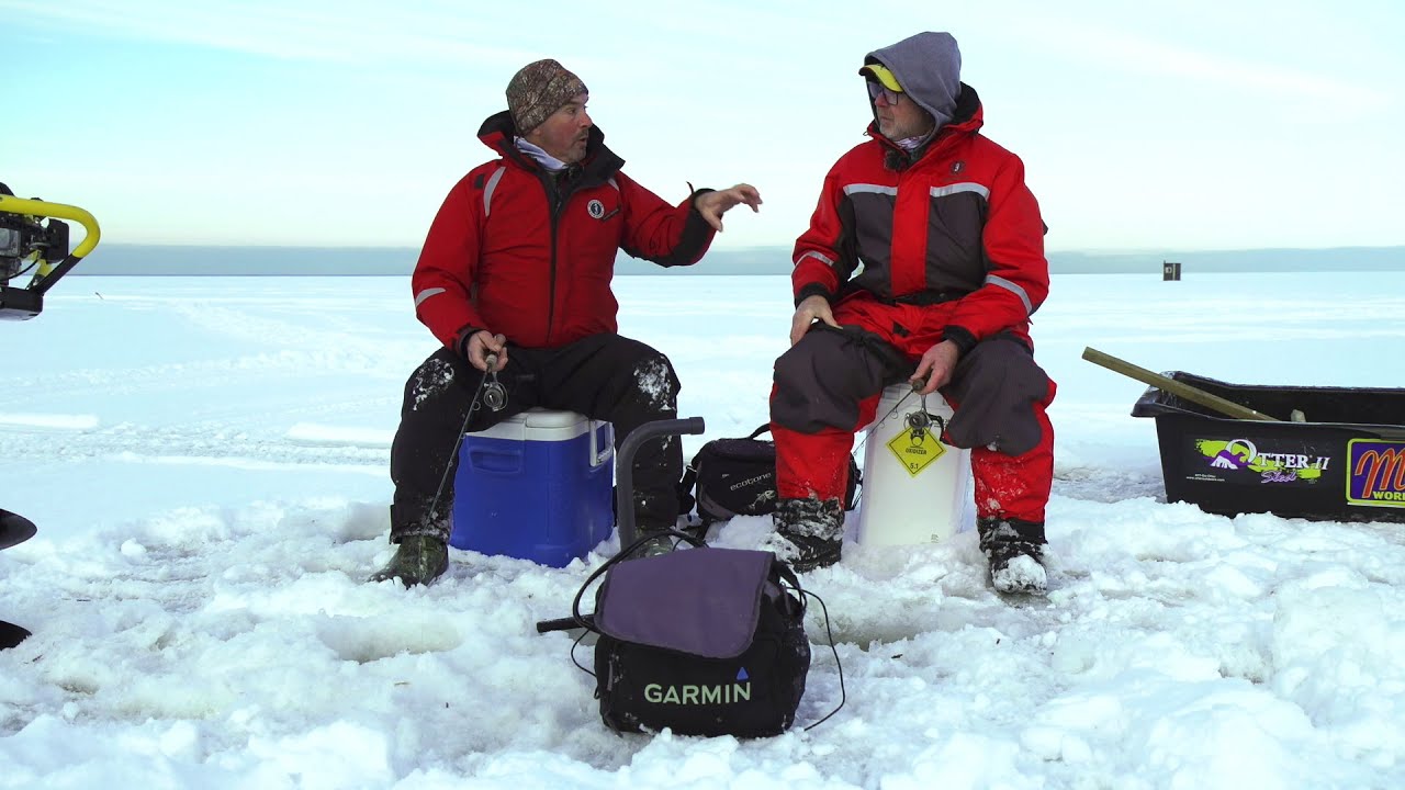 Capsule Aventure Chasse et Pêche | Pêche blanche - Placement des brimbales et présentations