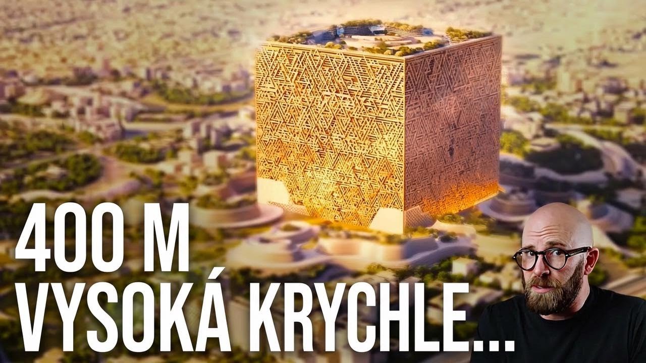 Bláznivý plán Saúdské Arábie: Postaví obří krychli Mukaab