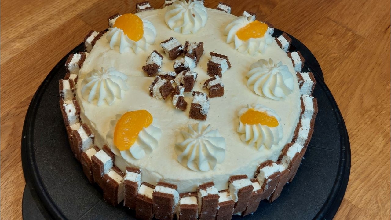 Milchschnitte Torte / Milk slice cake