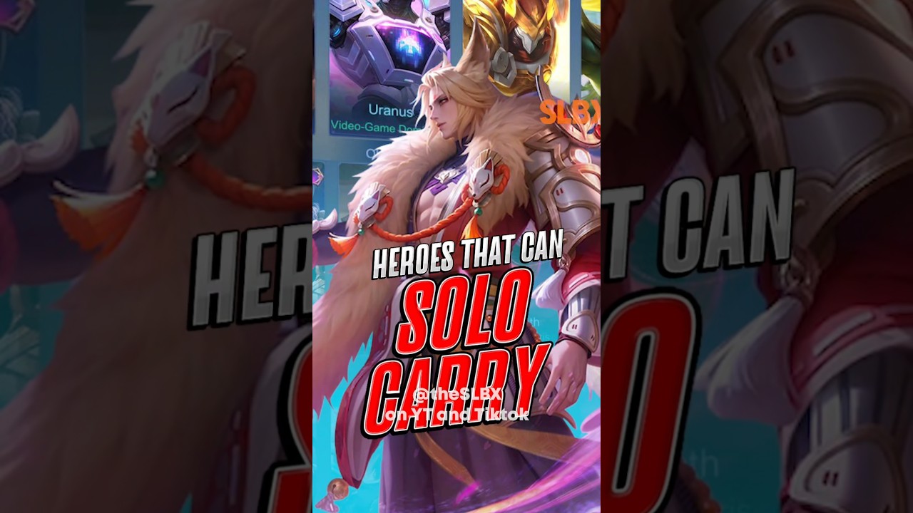 Heroes that can Carry Solo ranks #mobilelegends #mlbb