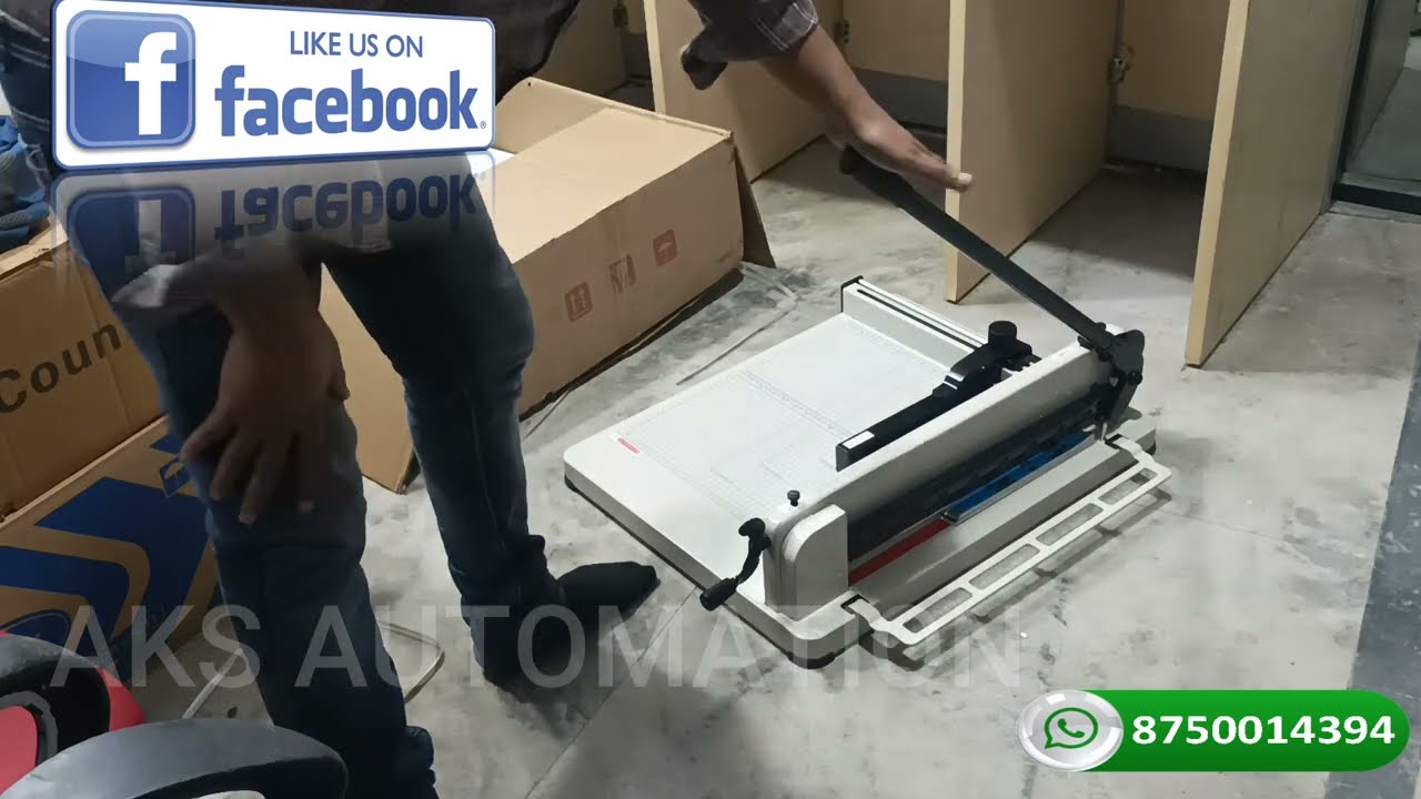 Desktop Paper Cutting Machine | A3 Manual Paper Cutter And Blade Price In India