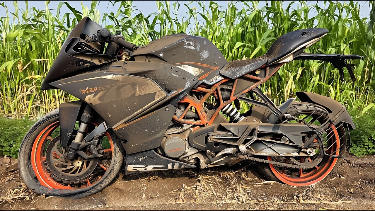 KTM RC 200 Full Restoration | Restored KTM Sport Motorcycle | Old Bike Restoration And Repair