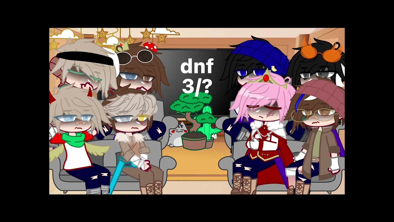 { dream smp react to dnf ~ part 5/? ~ CREDITS IN DESCRIPTION } 💚💙