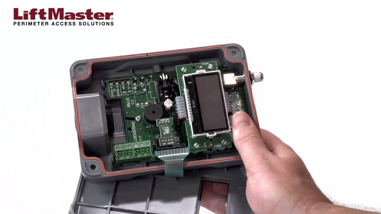 How to Wire the LiftMaster PPWR Passport Receiver to an Access Control Panel
